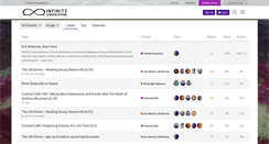 Desktop Screenshot of infiniteconversations.com